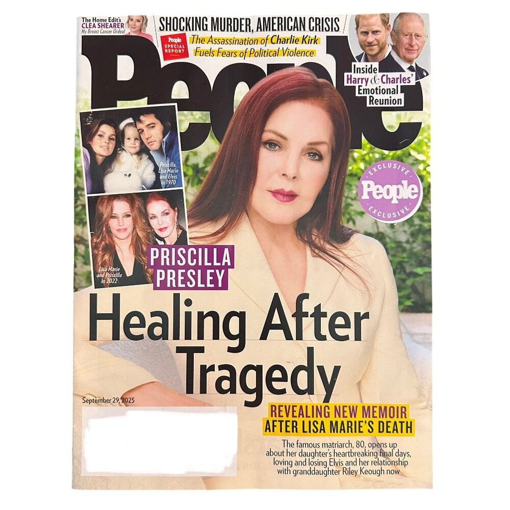 People Magazine September 29 2025 Priscilla Presley Healing After Tragedy